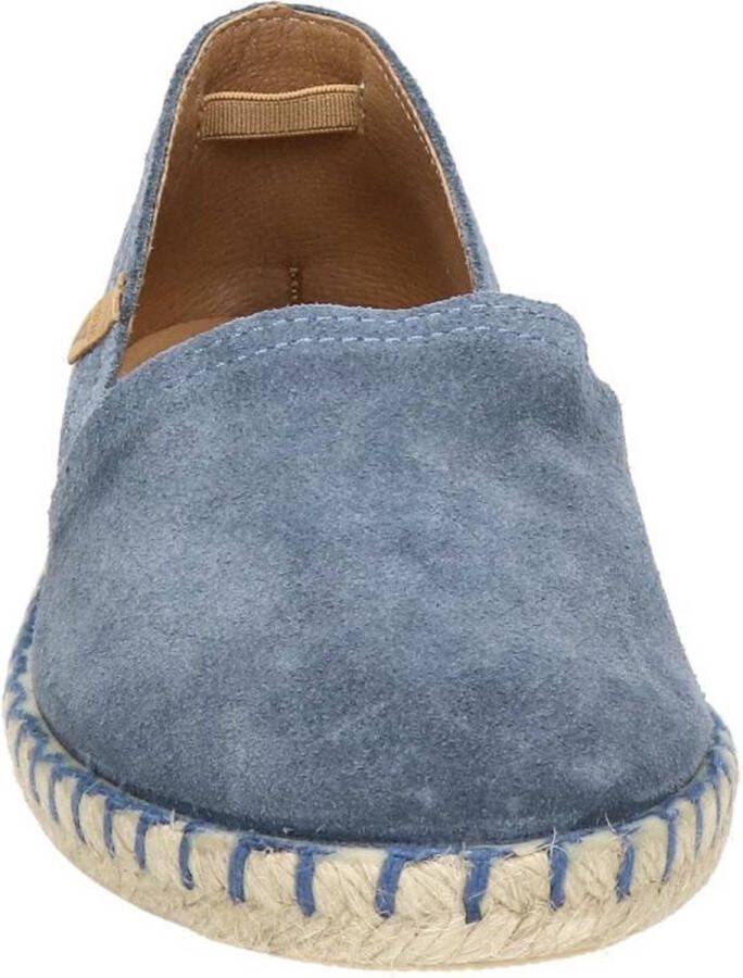 Verbenas Carmen dames espadrille Licht blauw