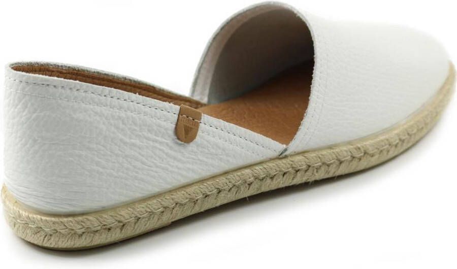 Verbenas Carmen dames espadrille Wit