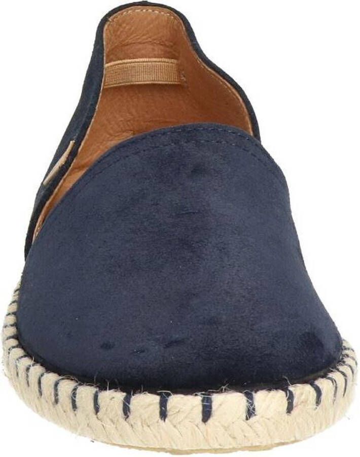 Verbenas Carmen dames espadrilles. Blauw