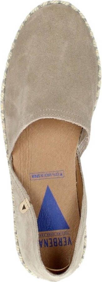 Verbenas Carmen Espadrilles Dames Taupe