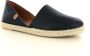 Verbenas Carmen leren espadrilles zwart - Thumbnail 6