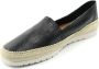 Verbenas Noa Nucleo leren espadrilles zwart - Thumbnail 15