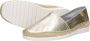 VERBENAS Espadrilles Dames Noa Maat: 35 Materiaal: Leer Kleur: Goud - Thumbnail 13