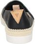 Verbenas Noa Nucleo leren espadrilles zwart - Thumbnail 11