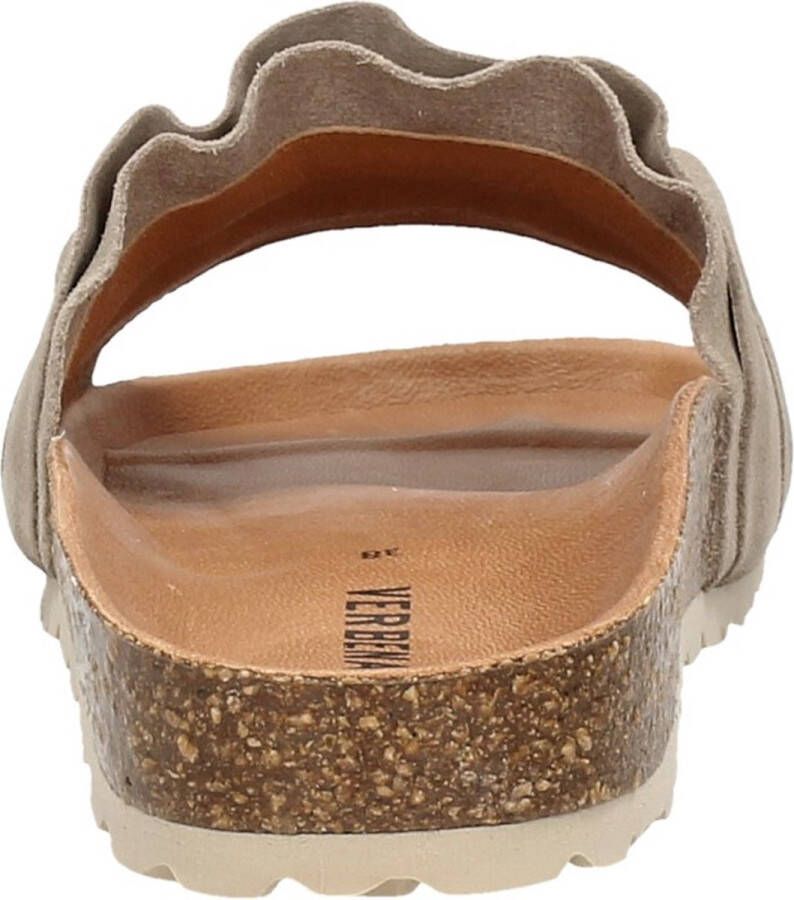 Verbenas Rocio Slippers Dames Taupe