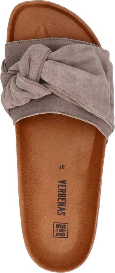 Verbenas Roxy dames slipper Taupe