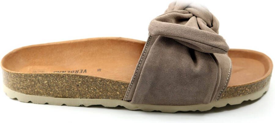 Verbenas Roxy dames slipper Taupe