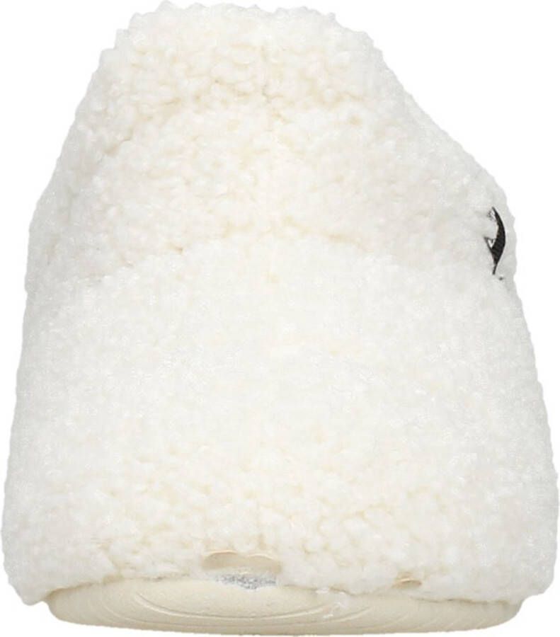 Verbenas Yeti Pantoffels Dicht wit