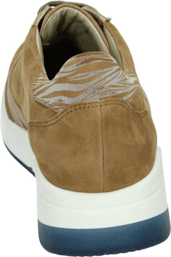 Verhulst 1334~K~~~~~~~~~~~~~~~~~~~~~~~~ Lage sneakersDames sneakers Cognac - Foto 3
