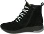 Verhulst 1451~K~~~~~~~~~~~~~~~~~~~~~~~~ Hoge sneakersVeterlaarzenDames veterschoenenDames sneakersHalf-hoge schoenen Zwart - Thumbnail 3