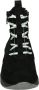 Verhulst 1451~K~~~~~~~~~~~~~~~~~~~~~~~~ Hoge sneakersVeterlaarzenDames veterschoenenDames sneakersHalf-hoge schoenen Zwart - Thumbnail 4