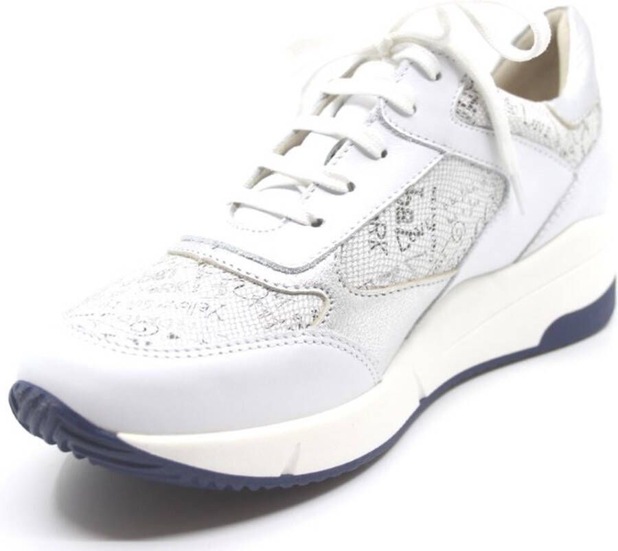Verhulst 2301 H Volwassenen Dames veterschoenen Wit beige