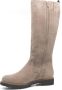 Verhulst 2473 Kim 2473-40-229-3355 Taupe kleurige sportieve lange laars wijdte H - Thumbnail 4