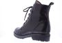 Verhulst 6437A~K~~~~~~~~~~~~~~~~~~~~~~~ Hoge sneakersVeterlaarzenDames veterschoenenDames sneakersHalf-hoge schoenen Zwart - Thumbnail 7