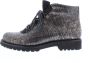 Verhulst 8437~H~~~~~~~~~~~~~~~~~~~~~~~~ Hoge sneakersVeterlaarzenDames veterschoenenDames sneakersHalf-hoge schoenen Zwart - Thumbnail 6
