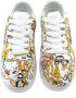 Versace Jeans Couture Barok Print Leren Sneakers voor Multicolor - Thumbnail 7
