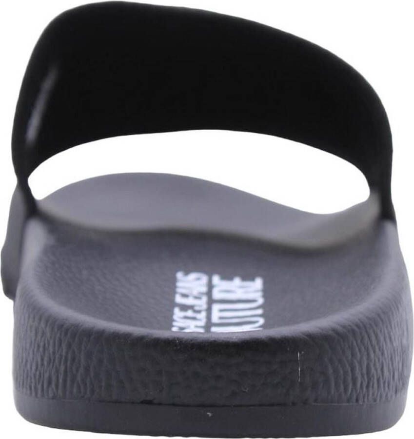Versace Jeans Couture Embleem Slippers Stijlvol en comfortabel schoeisel Black Dames - Foto 4