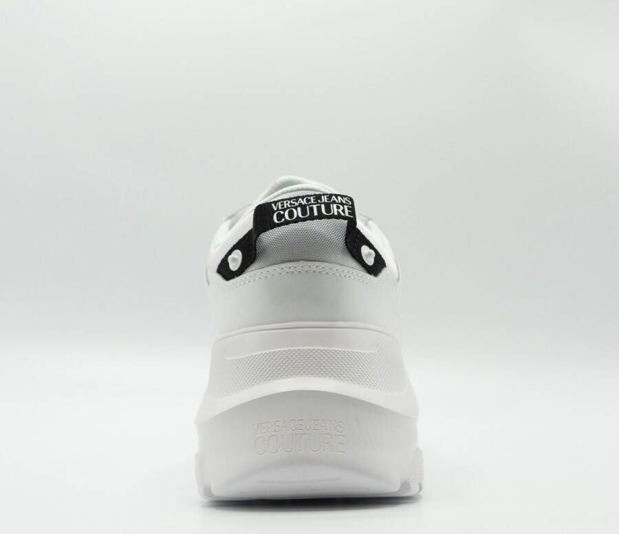 Versace Jeans Fondo Speedtrack Lage sneakers Leren Sneaker Heren Wit - Foto 7