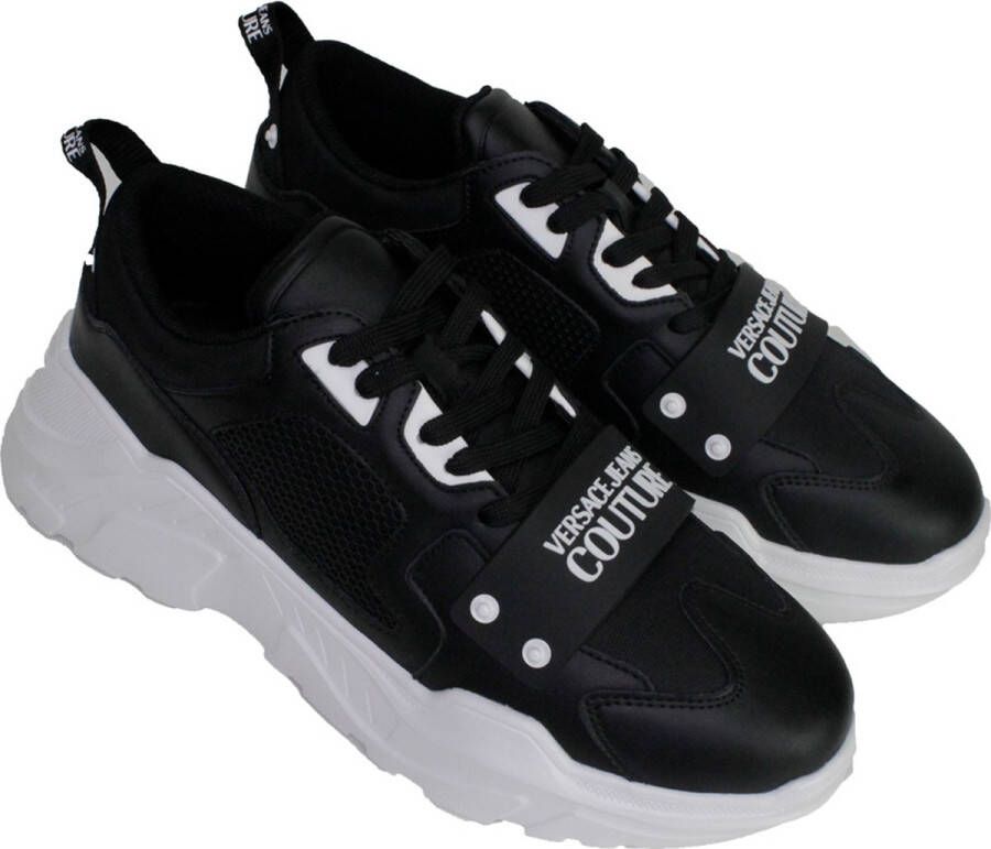 Versace Jeans Speedtrack Dis Sc4 Lage sneakers Leren Sneaker Heren Wit - Foto 6