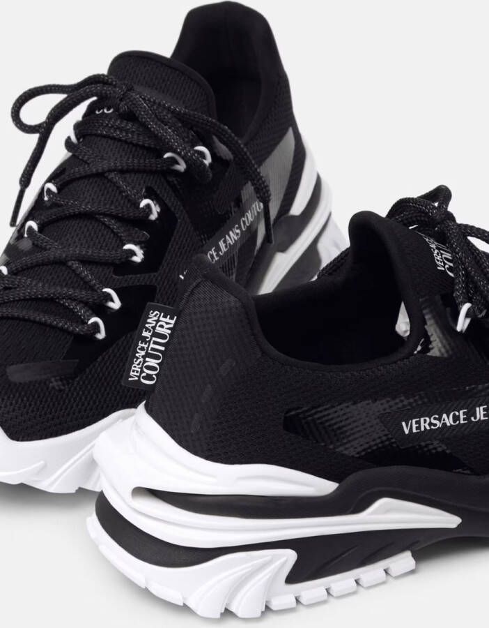 Versace Jeans Couture Trail Track Trainers Black