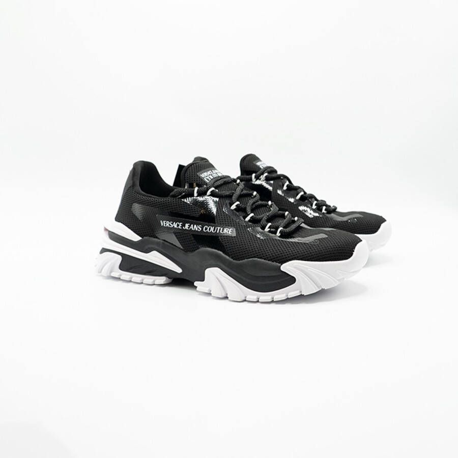 Versace Jeans Couture Trail Track Trainers Black