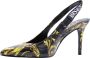 Versace Jeans Couture Verhoogde hakken muiltjes voor vrouwen Black Dames - Thumbnail 10