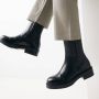 VIA VAI Chelsea Boots Dames Bellamy Stitch Maat: 37 Materiaal: Leer Kleur: Zwart - Thumbnail 14