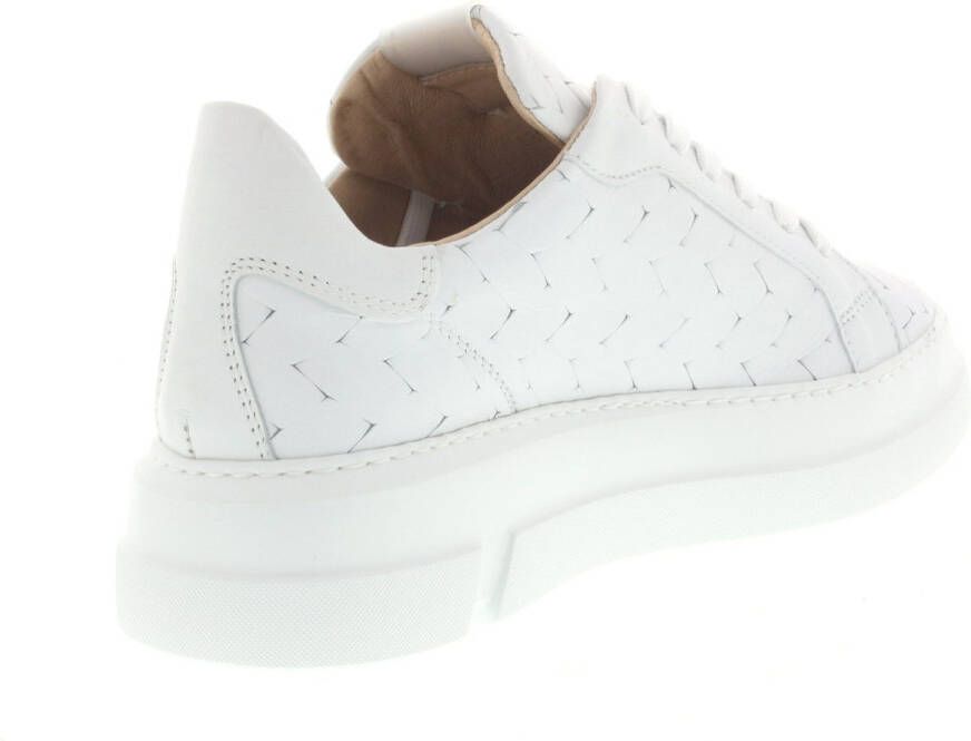 VIA VAI Blue Maze Sneakers Leer Wit