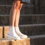 VIA VAI Blue Meg Chelsea boots dames Enkellaarsjes dames Off white - Thumbnail 10