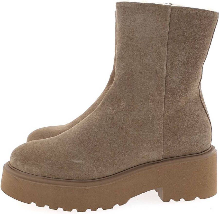 VIA VAI Bobbi Mellow Biker Boots Beige