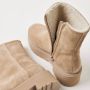 Via Vai Bobbi Mellow 59095 suède enkelboots beige - Thumbnail 12