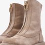 Via Vai Bobbi Strip 59019 suède enkelboots beige - Thumbnail 10