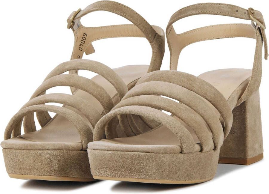 VIA VAI Cassia Scarlet Sandalen Met Hak Beige