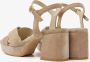 VIA VAI Sandalen Dames Cassia Six Maat: 41 Materiaal: Suède Kleur: Camel - Thumbnail 13