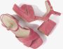 VIA VAI Cassia Six Roze Suede Sandalen met hak Dames - Thumbnail 9