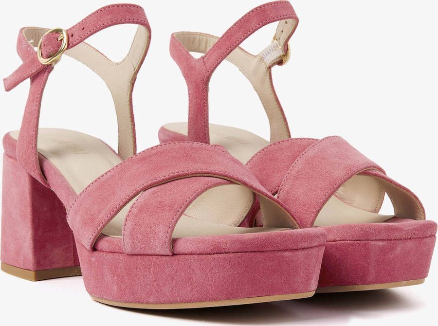 VIA VAI Cassia Six Roze Suede Sandalen met hak Dames - Foto 12