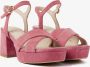 VIA VAI Cassia Six Roze Suede Sandalen met hak Dames - Thumbnail 12