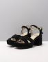 Via Vai Sandalen zonder hak 58071 Cassia SIX Black Dames - Thumbnail 8