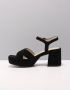 Via Vai Sandalen zonder hak 58071 Cassia SIX Black Dames - Thumbnail 11