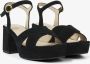 Via Vai Sandalen zonder hak 58071 Cassia SIX Black Dames - Thumbnail 12