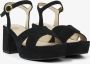 Via Vai Sandalen zonder hak 58071 Cassia SIX Black Dames - Thumbnail 12