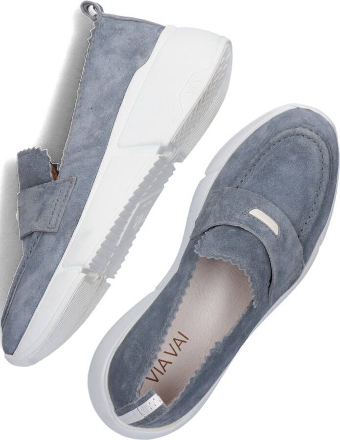 VIA VAI Celina Loavy Loafers dames Instappers Blauw