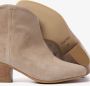 VIA VAI Claire Lott Enkellaarsjes dames Donker beige - Thumbnail 6