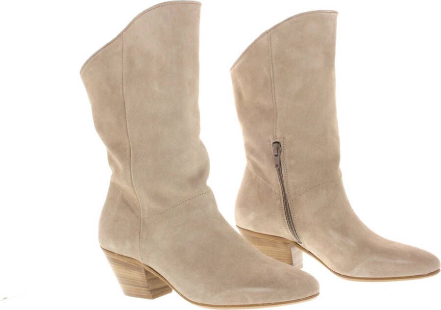 VIA VAI Claire Lucy Enkellaarsjes dames Beige