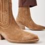 VIA VAI Eveline Cass Chelsea boots dames Enkellaarsjes dames Cognac - Thumbnail 8