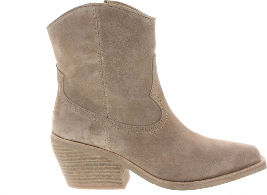 VIA VAI Eveline Clark Enkellaarsjes dames Beige