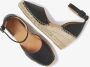 Via vai 58122 Flora 02 900 Basquet Nero Espadrilles - Thumbnail 3