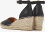 Via vai 58122 Flora 02 900 Basquet Nero Espadrilles - Thumbnail 5