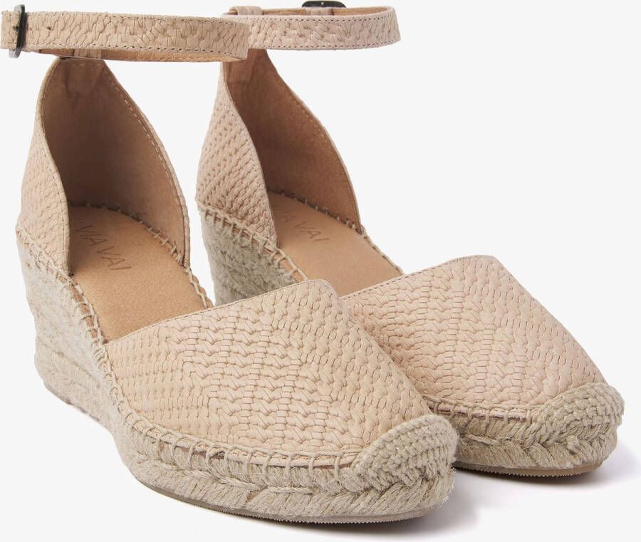 Via Vai Beige Espadrille Sandal Flora Braid Beige Dames - Foto 10