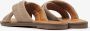 VIA VAI Slippers Dames Harita Liv Maat: 37 Materiaal: Suède Kleur: Beige - Thumbnail 8